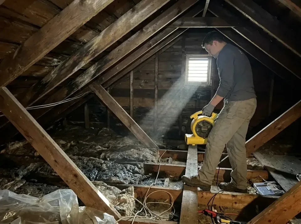 attic-water-damage-drying-proc-007 — frequently asked questions, Emergency Water Extraction & 24/7 Flood Response in West Ny…